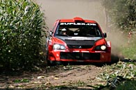 Mark van Eldik - Hellendoorn Rally - Mitsubishi Lancer WRC05