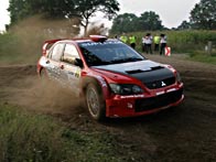 Mark van Eldik - Hellendoorn Rally - Mitsubishi Lancer WRC05