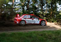 Mark van Eldik - Mitsubishi Lancer WRC05 - Hellendoorn Rally 2009