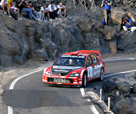 Mark van Eldik - Rally Isla Tenerife - Mitsubishi Lancer WRC05