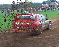 Mark van Eldik - Mitsubishi Lancer WRC05 - Nederland Rally 2009