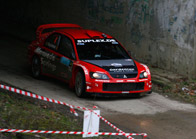 Mark van Eldik - Mitsubishi Lancer WRC05 - Rally van Haspengouw 2010