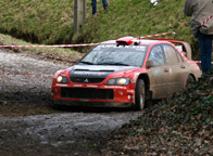 Mark van Eldik - Mitsubishi Lancer WRC05 - Rally van Haspengouw 2010