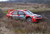 Mark van Eldik - Mitsubishi Lancer WRC05 - Rally van Haspengouw 2010