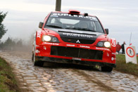 Mark van Eldik - Mitsubishi Lancer WRC05 - Rally van Haspengouw 2010