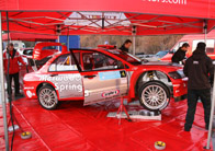 Mark van Eldik - Mitsubishi Lancer WRC05 - Rally van Haspengouw 2010