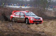 Mark van Eldik - Mitsubishi Lancer WRC05 - Rally van Haspengouw 2010