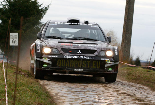 Bert de Jong - Ton Hillen - Mitsubishi Lancer WRC05 - Rally van Haspengouw 2010